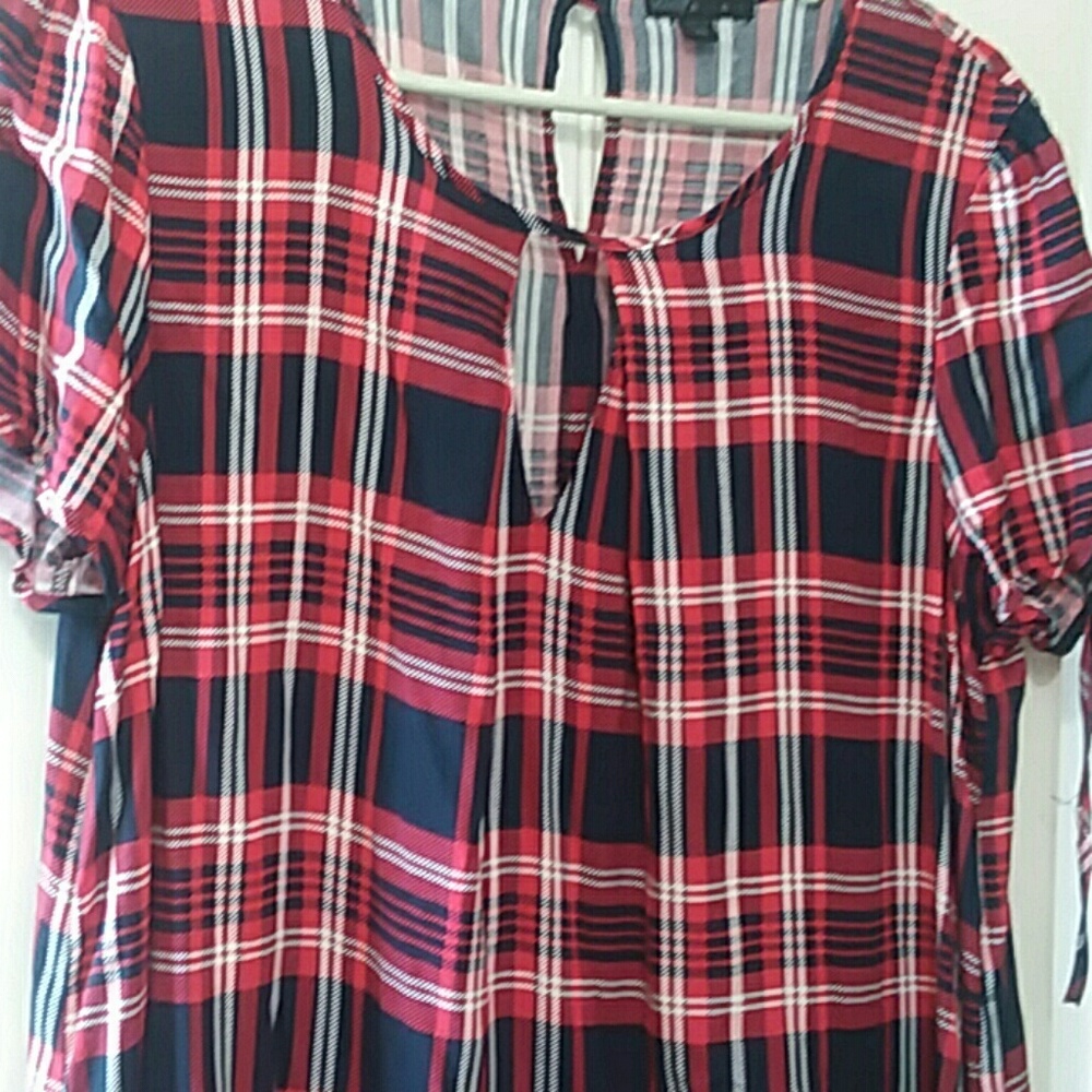 Ladies plaid dress
